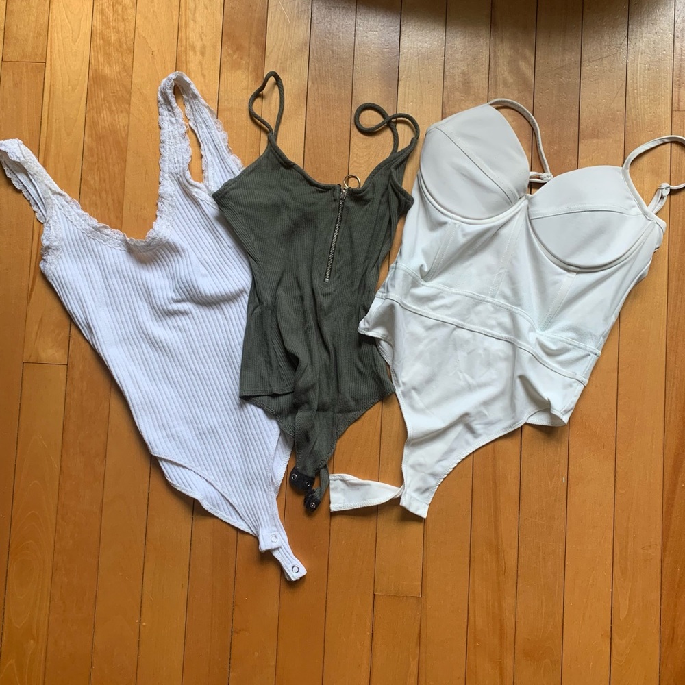 Women’s tank bodysuits size XS/SM bundle $12